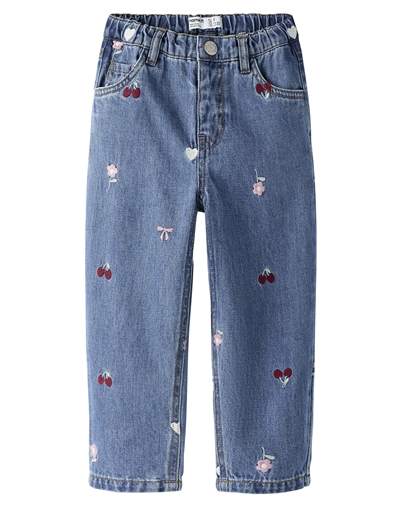 Name it - NMFBella Barrel Jeans - Medium Blue Denim